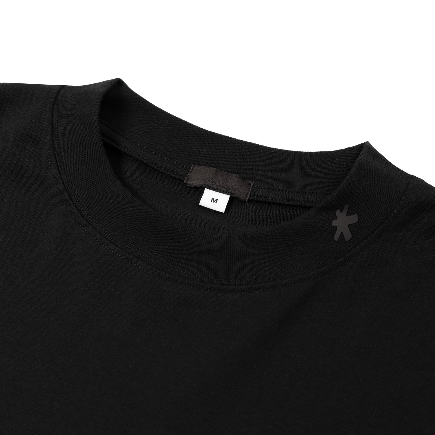 Rubber Printed Oversized Long Sleeve Tee
